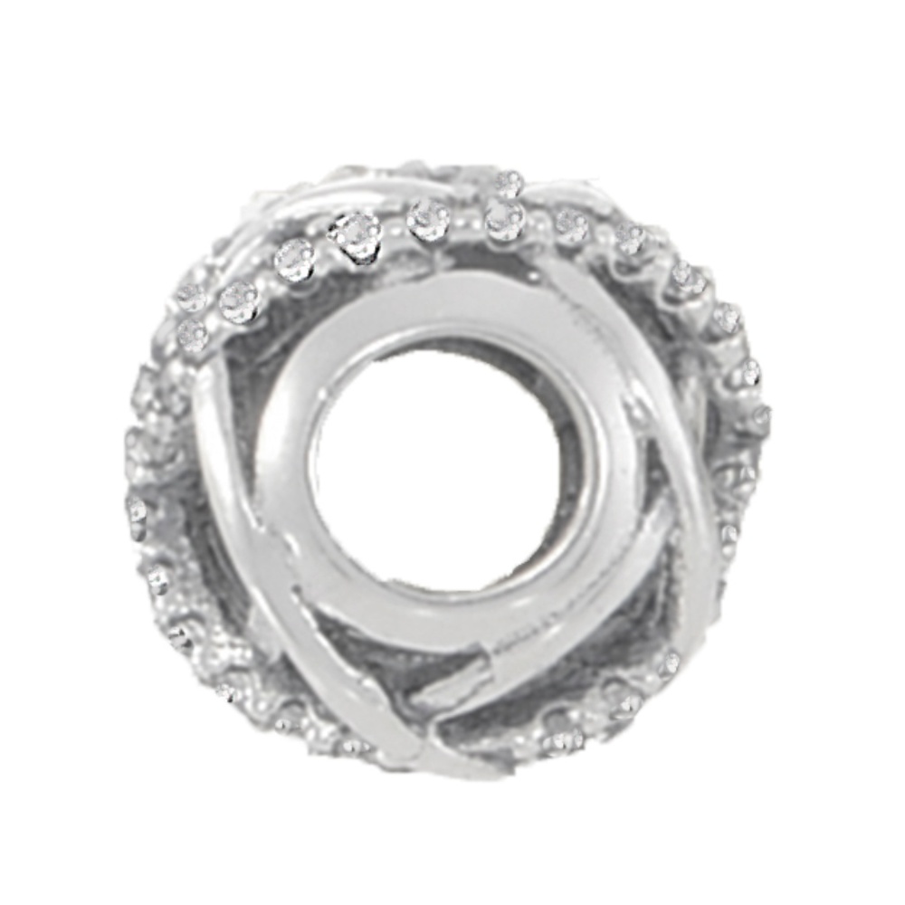 Pandora Sterling Silver Pave Galaxy Charm - Picture 4 of 4